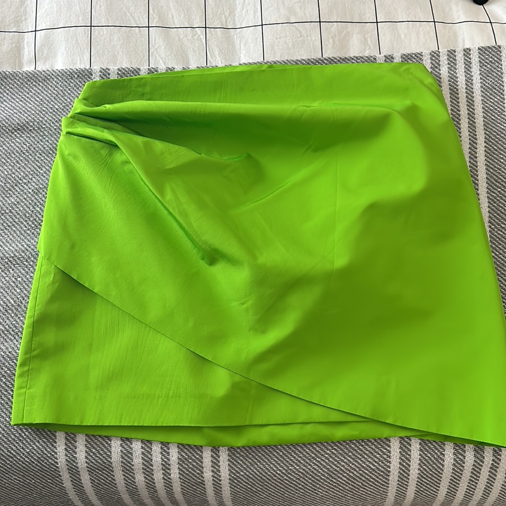 Zara Draped Mini Skirt. Worn once - like new!